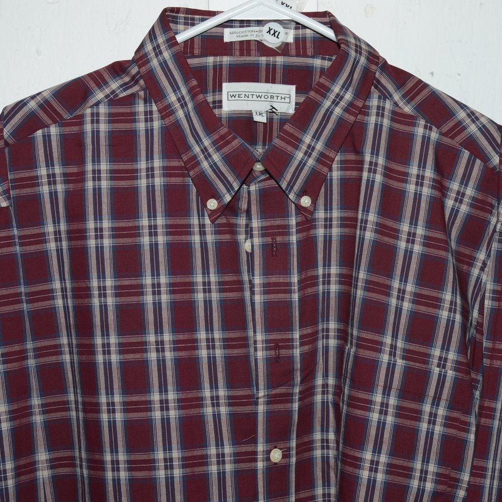 Wentworth button up mens shirt size XXL J513